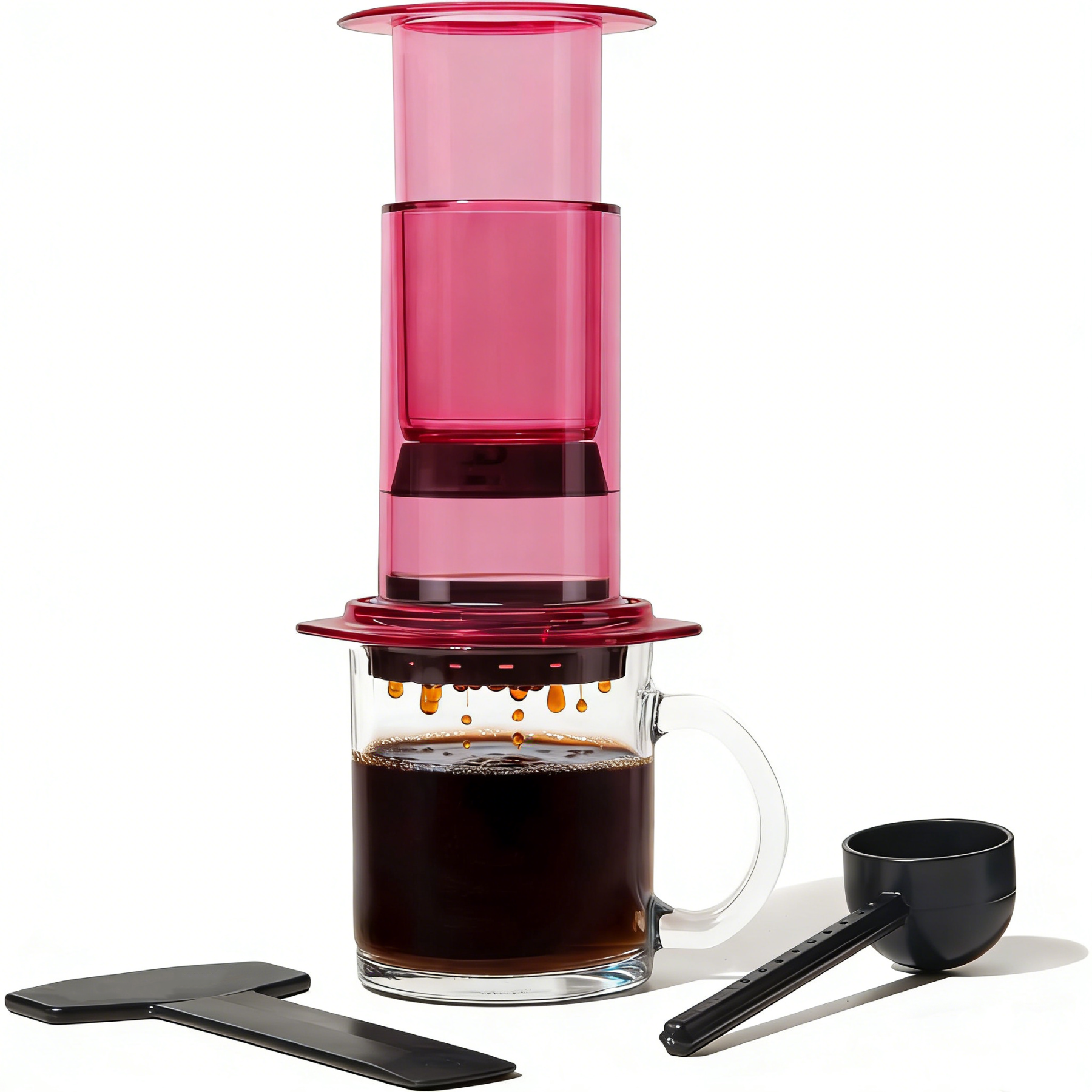 Coffee Press Machine - 3-in-1 French Press, Pour Over