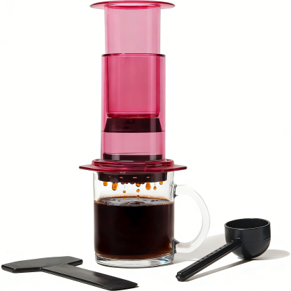 Coffee Press Machine - 3-in-1 French Press, Pour Over