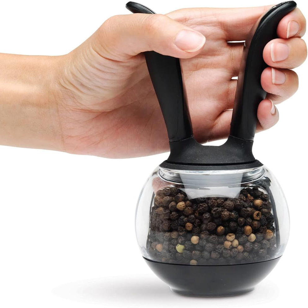 Handheld Pepper Grinder – Coarse Grind with One-Handed Operation