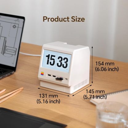 Hard Drive Enclosure with HD Display – Hub for Mac mini M4