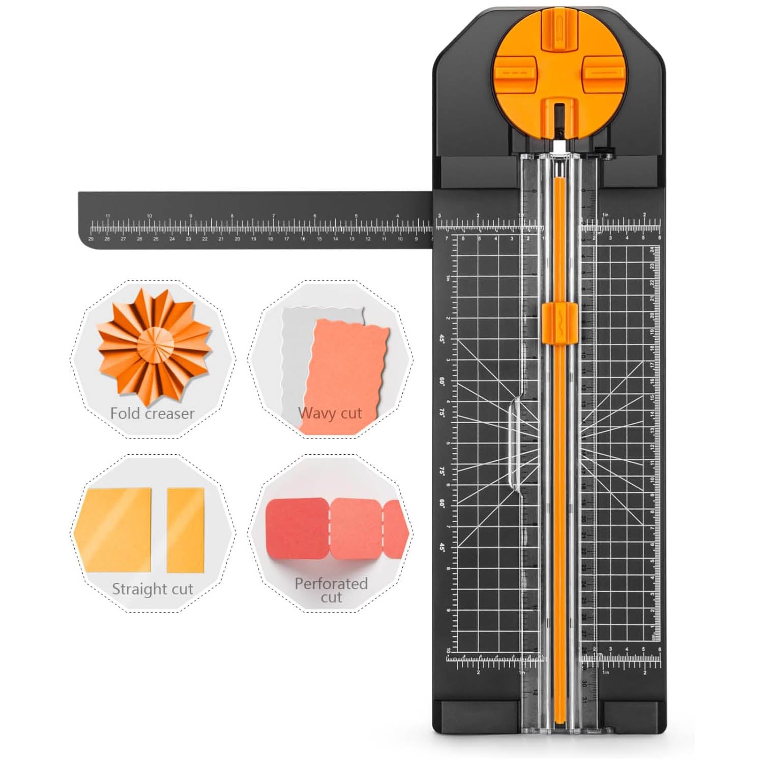 Paper Trimmer Craft Cutter – 4-in-1 Multi-Function Tool