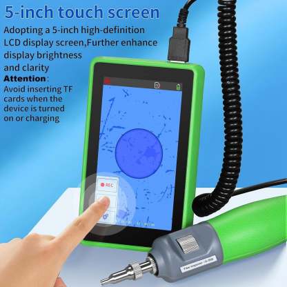 Fiber optic end face inspection instrument