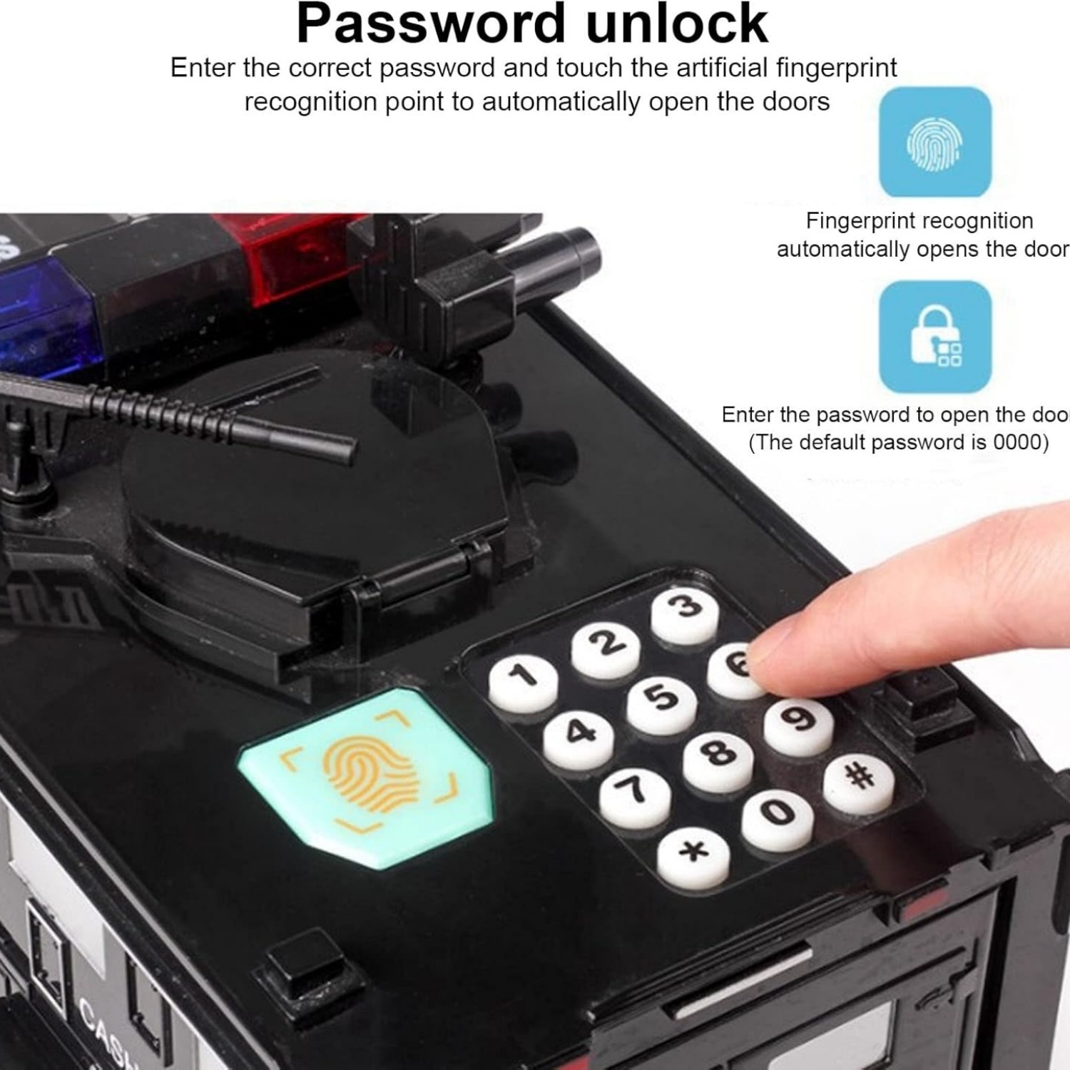 Armored vehicle money piggy bank