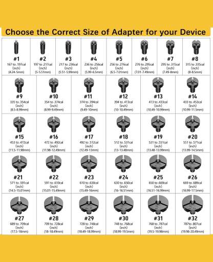 Professional Laser Boresighter Kit – 32 Adapters for .17 to 12 Gauge