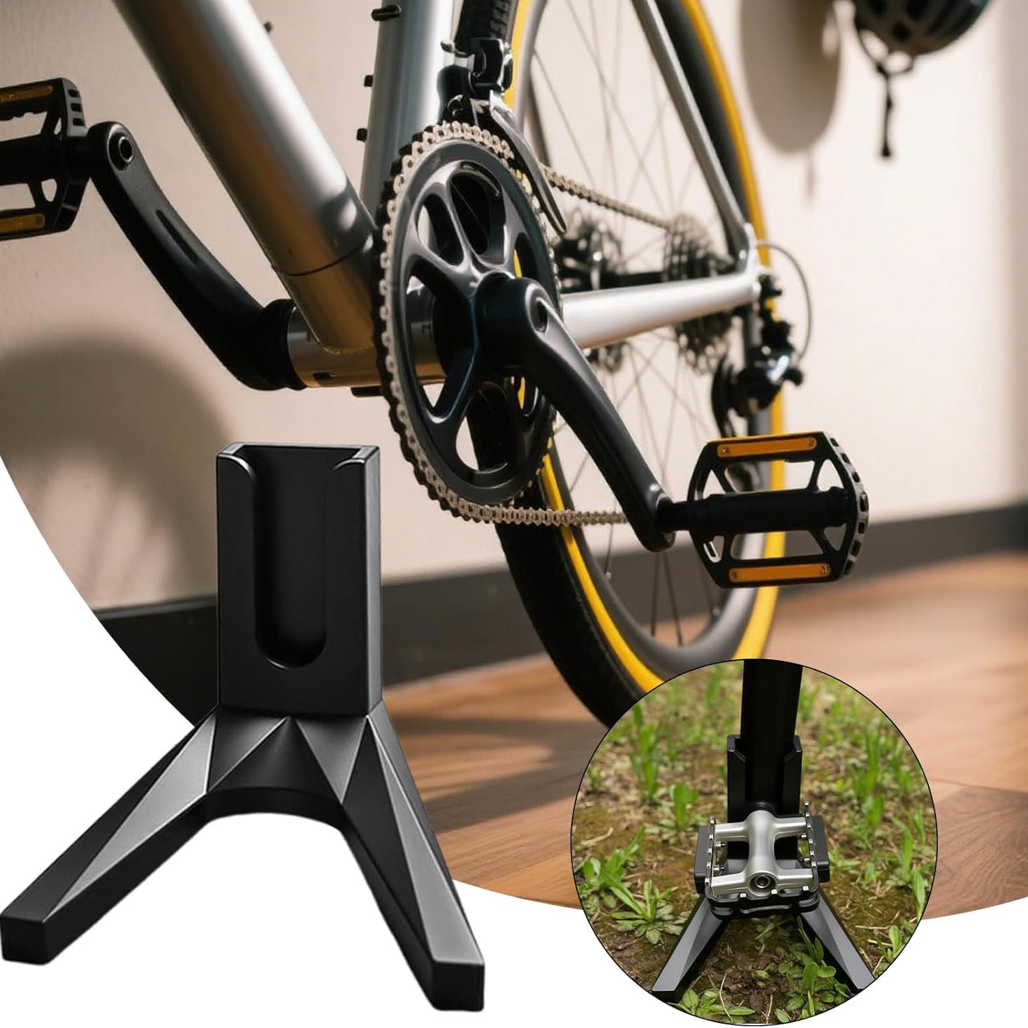 Carbon Fiber Bicycle Portable Stand