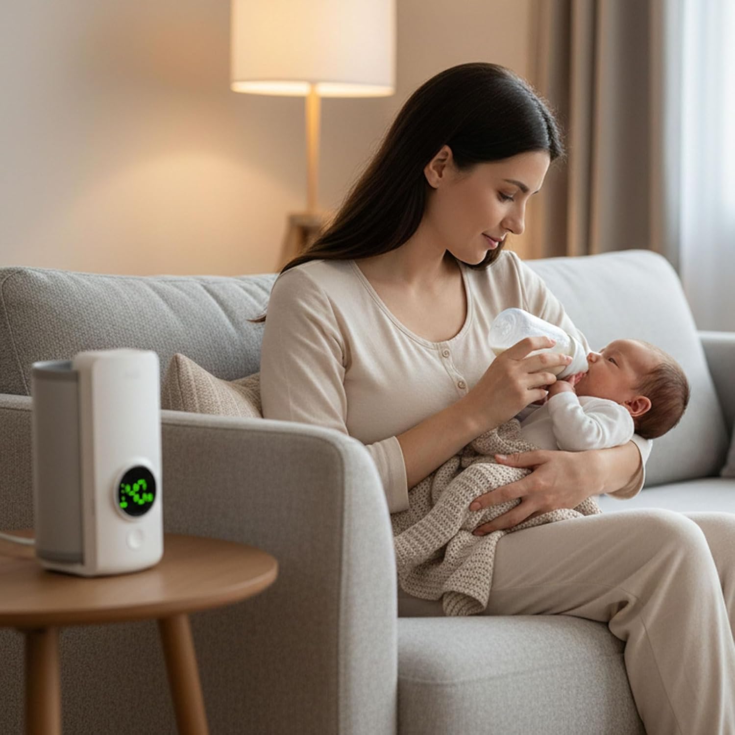 Portable Bottle Warmer – Cordless, Fast-Heating & Travel-Friendly Baby Feeding Solution