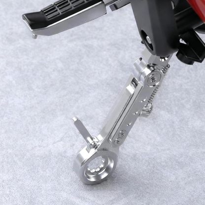 Adjustable Motorcycle Foot Side Support Stand – Aluminum Alloy Kickstand