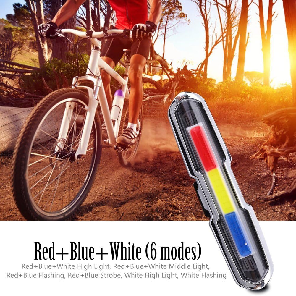 Ultra-bright USB rechargeable high-brightness LED taillight accessories