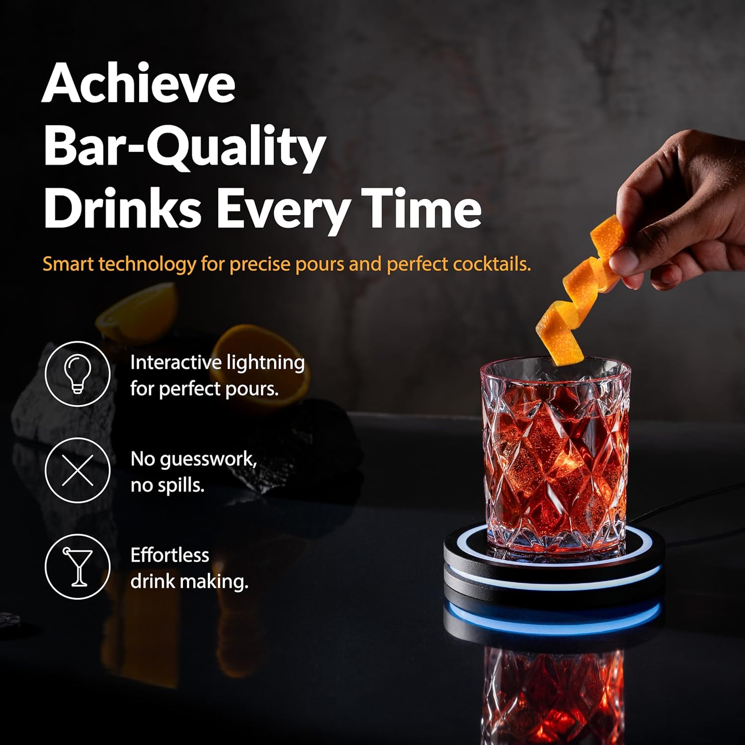 Portable cocktail maker and beverage mixer