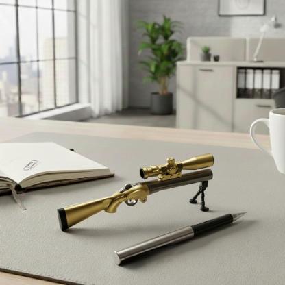 LED Scope 98K Rifle Design Ballpoint Pen