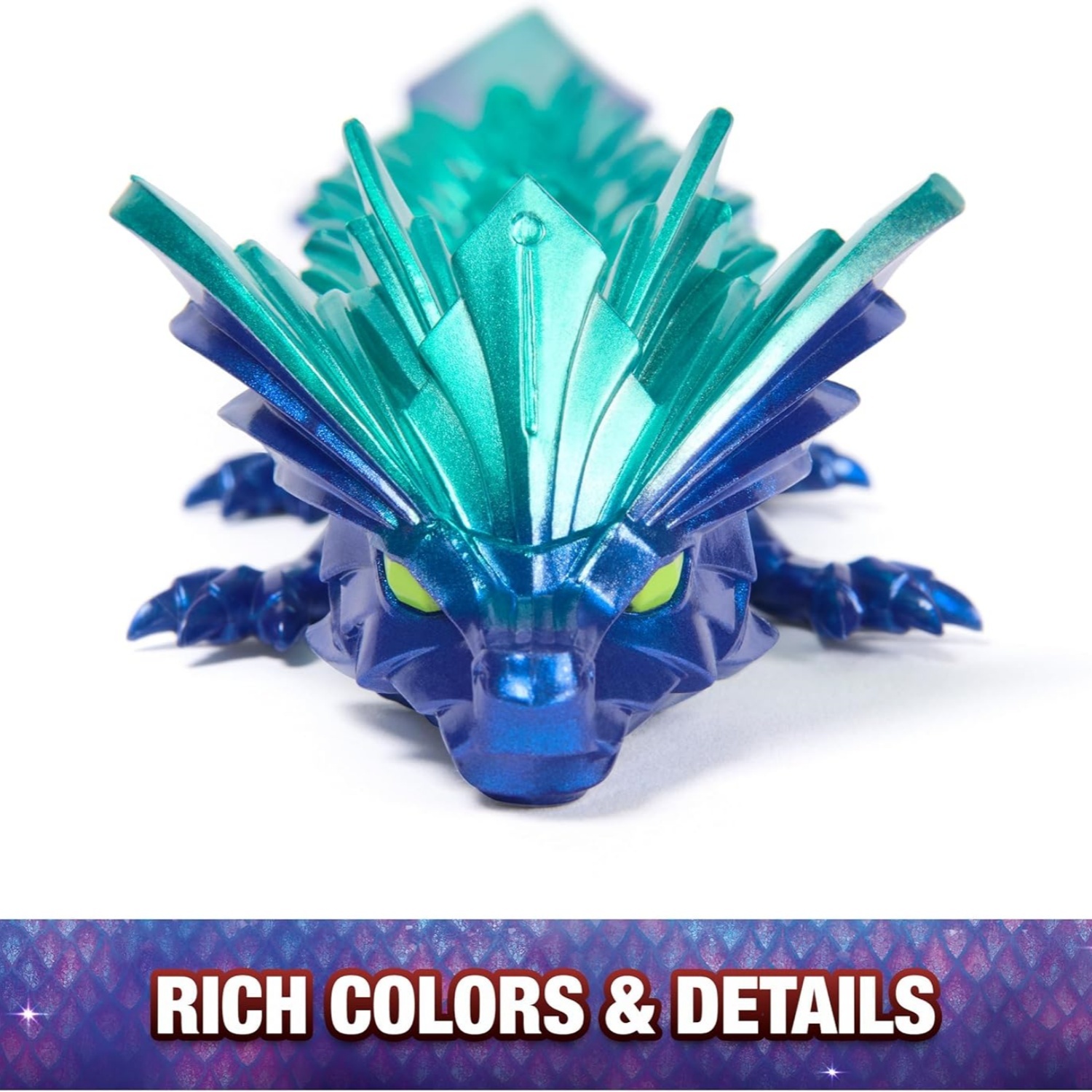 The dragon toy blind box showcases eggs