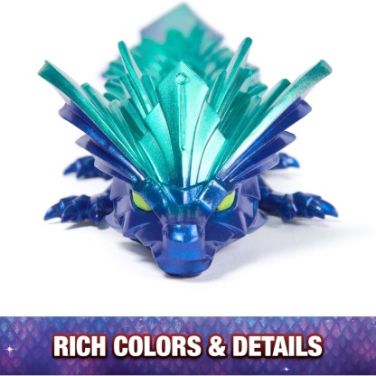 The dragon toy blind box showcases eggs