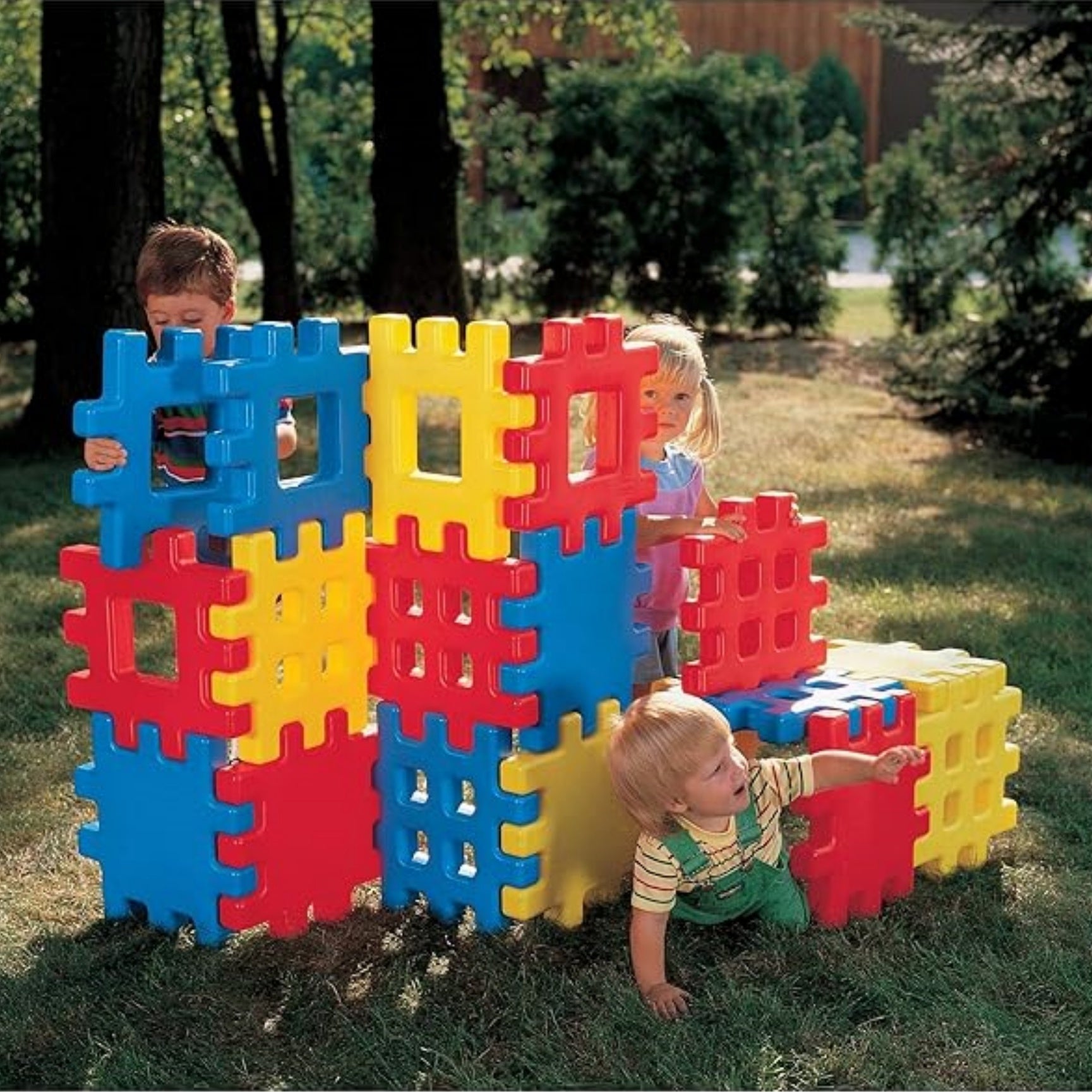 Big Waffle Building Block Set