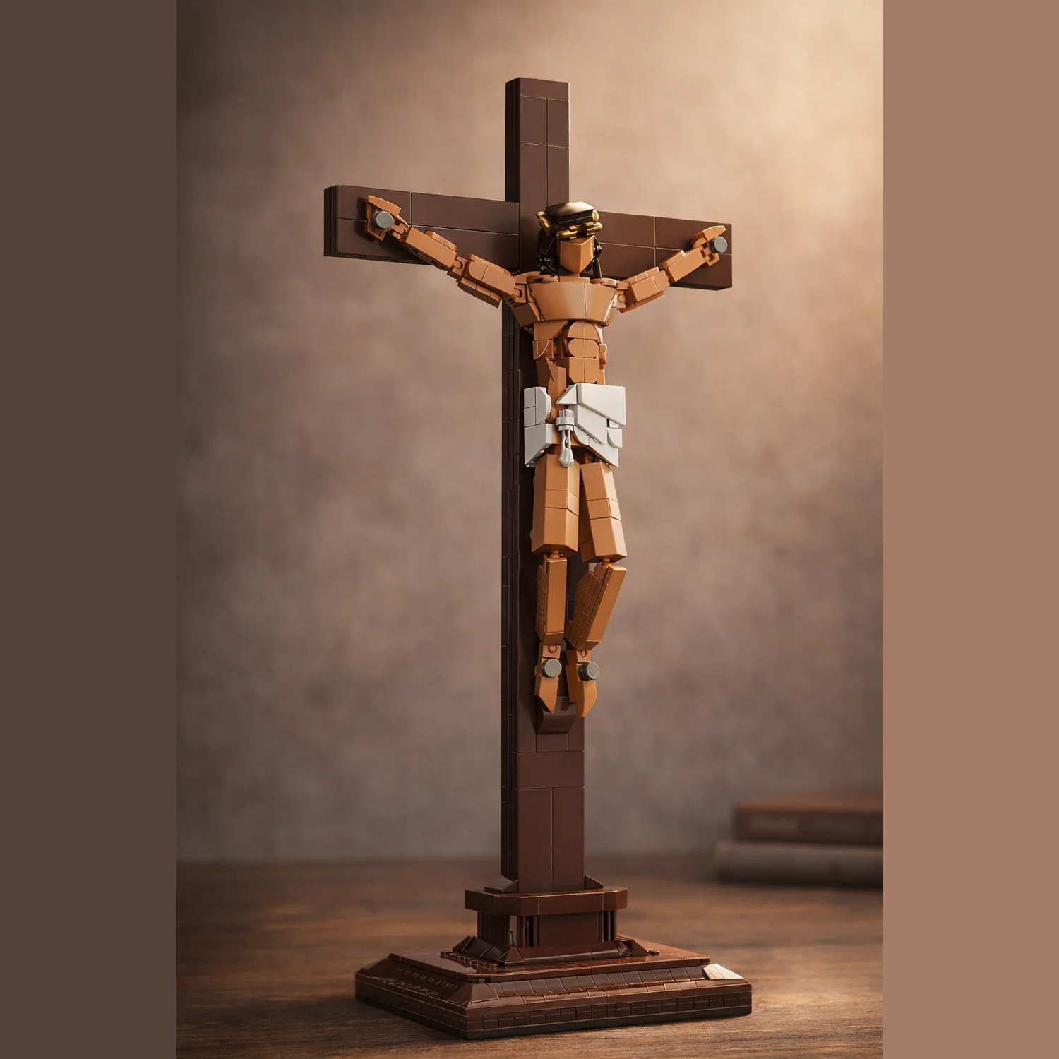Jesus Crucifixion Building Blocks Set