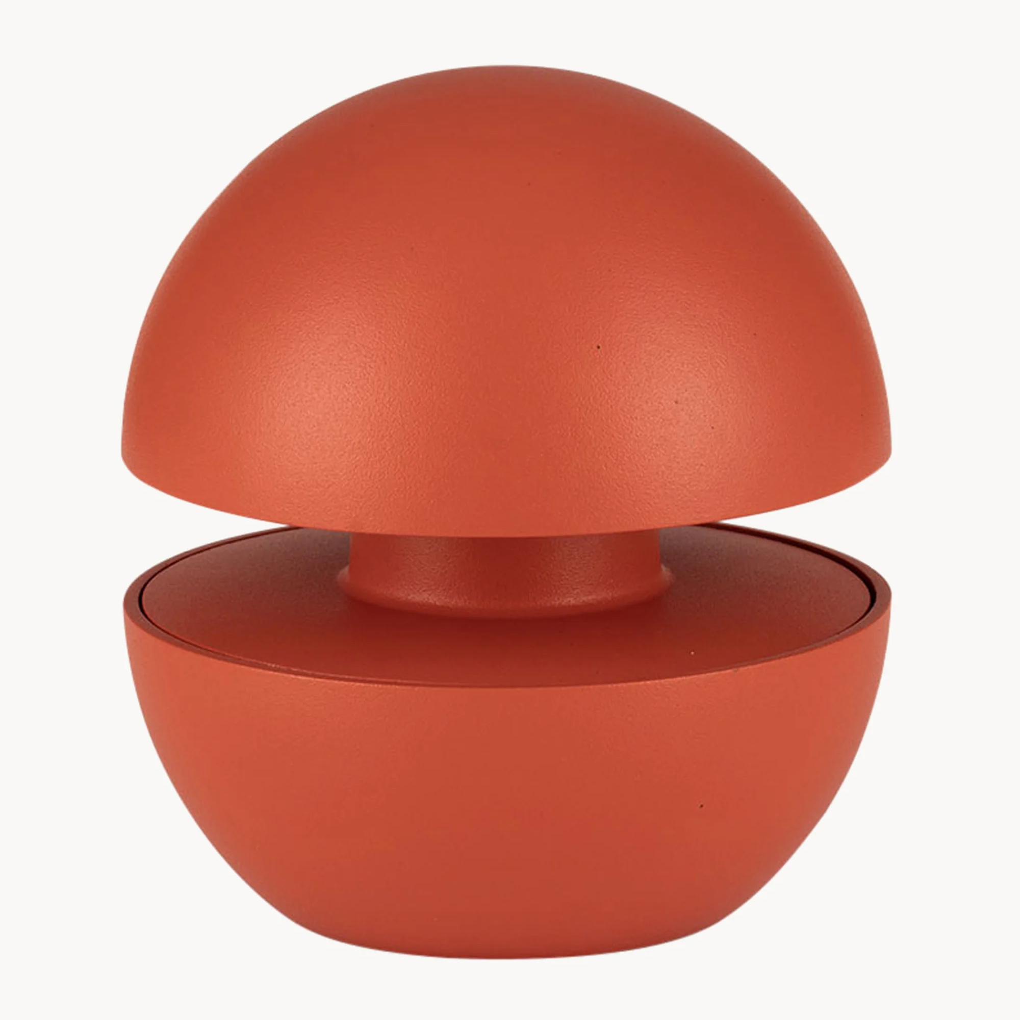 A compact and portable bulb-type desk lamp with adjustable brightness