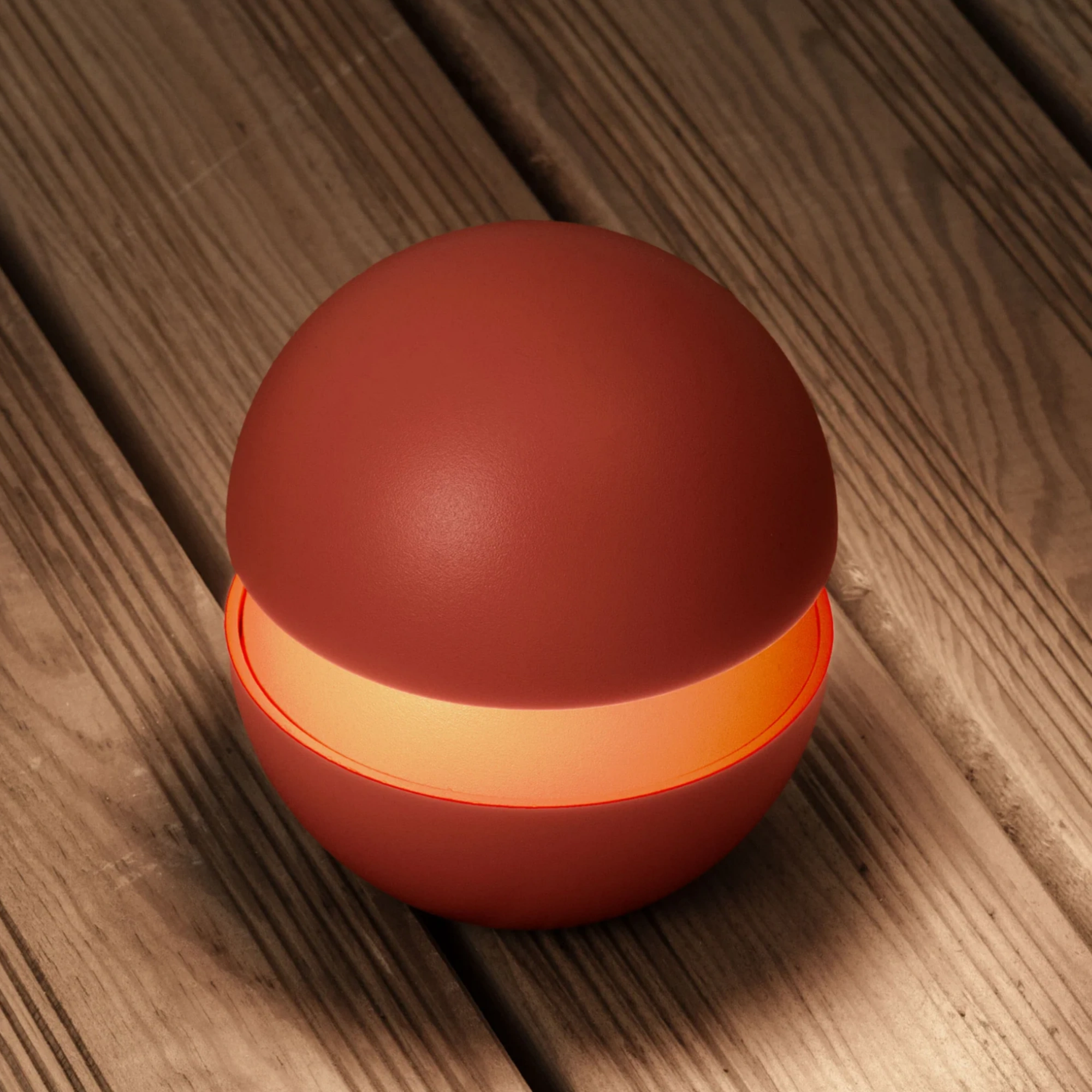 A compact and portable bulb-type desk lamp with adjustable brightness