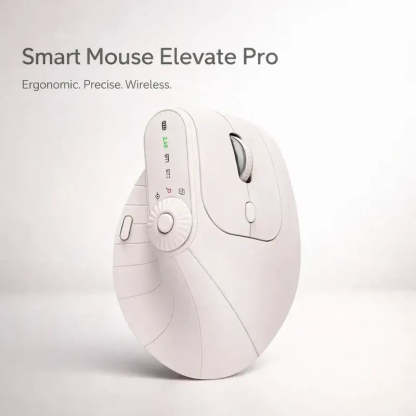 Smart Vertical Mouse – Ergonomic Wireless