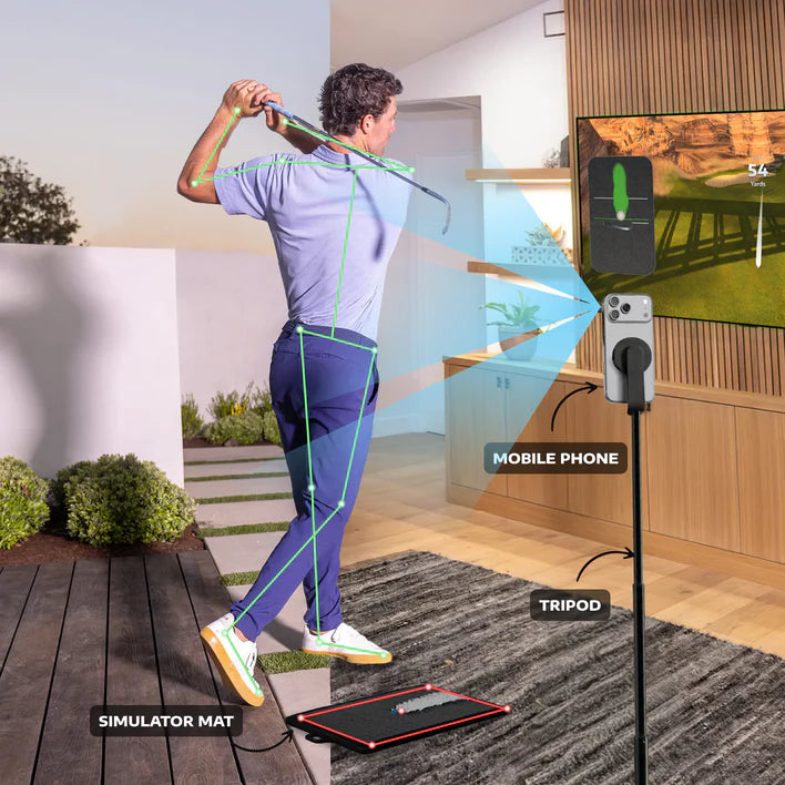 Golf At Home – AI-Powered Golf Simulator | Train Without a Ball