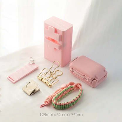 Portable Watercolor Paint Box – 3D Printed Palette with Wash Basin Set