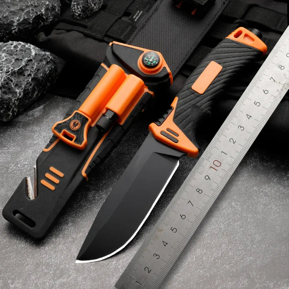 Fixed Blade Tactical Knife – Military Style Outdoor Camping & Survival Tool