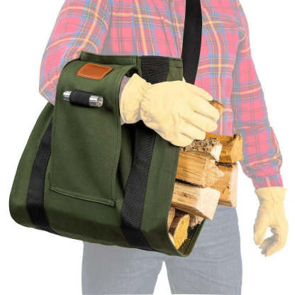 Firewood Carrier Multipurpose Mat – Ergonomic Cross-Body Design