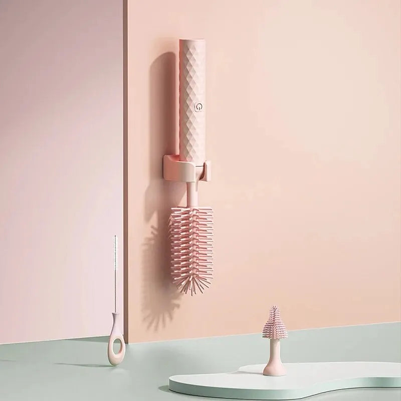 Electric Bottle Brush Dual Speed Rechargeable Cleaner