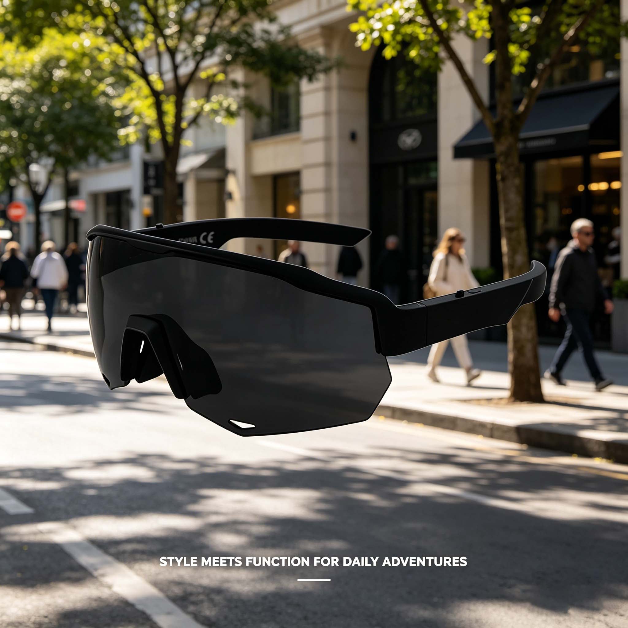 Smart Bluetooth glasses, wireless earphones, sunglasses, unisex
