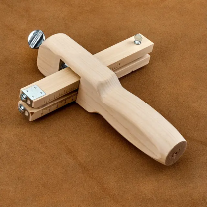 Leather Strap Precision Cutter | Adjustable Width Design