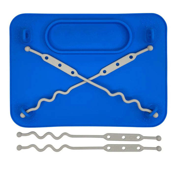 Baby Suction Feeding Mat with Strong Suction Cups & Secure Straps