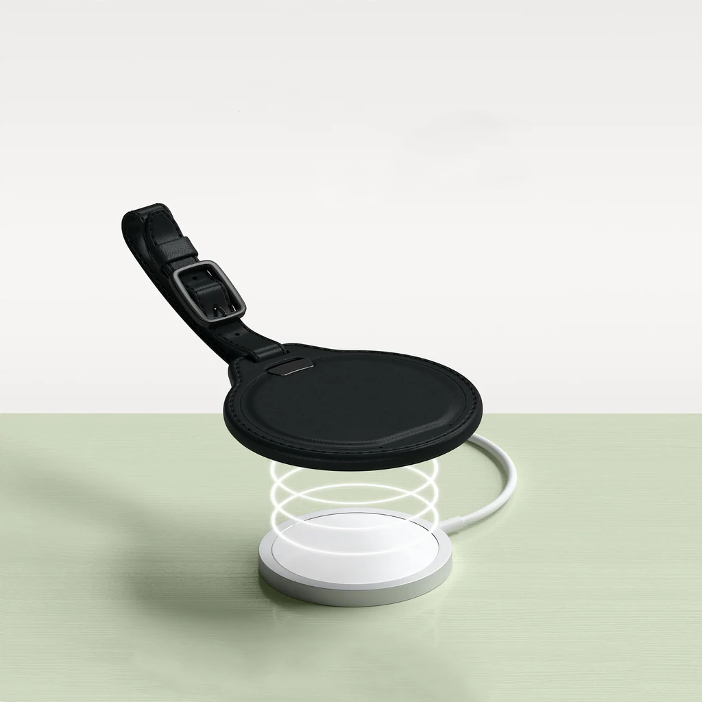 Vegan Leather Luggage Tag