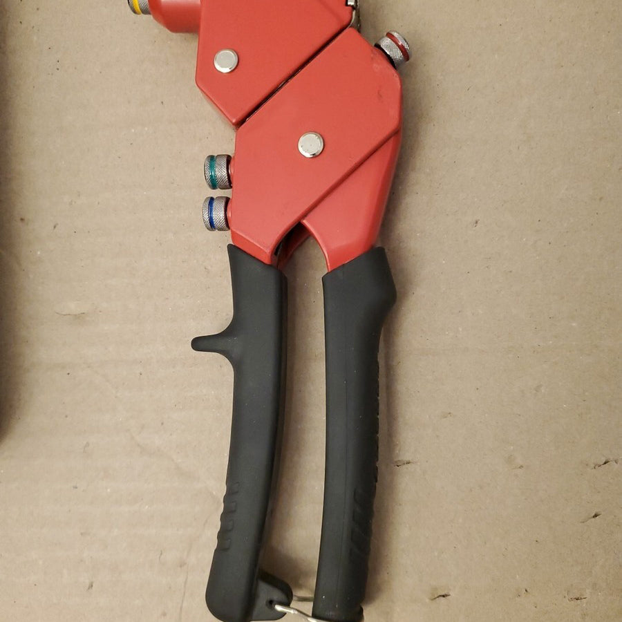 Rotating Head One-Hand Rivet Tool Set – For Tight Spaces