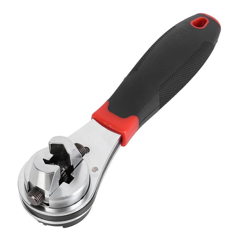 Adjustable Ratchet Socket Wrench – Metric & SAE with Quick Release