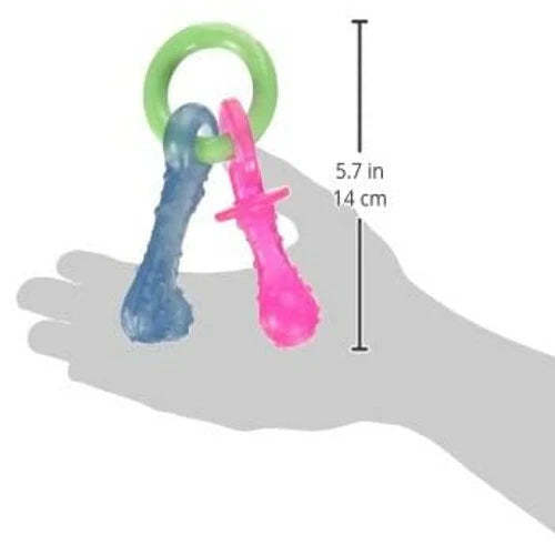 Puppy Chew Teething Pacifier Toy