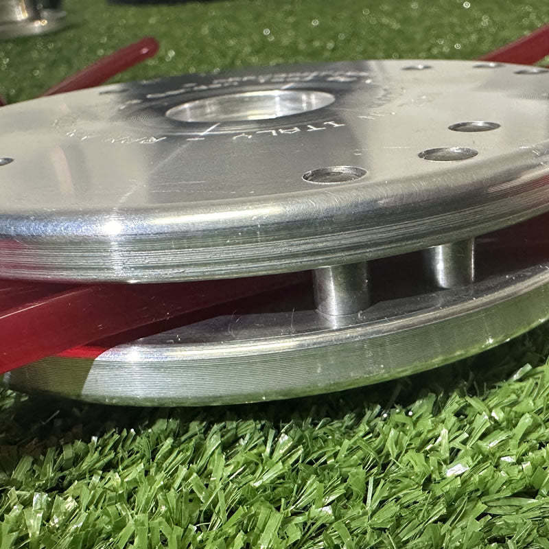 Rope-type weeding machine head