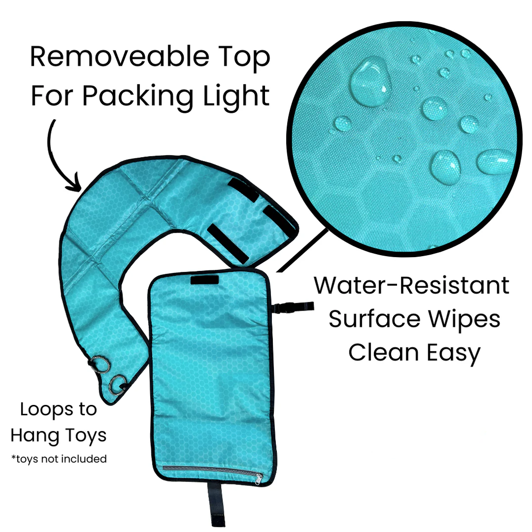 3-in-1 Travel Diaper Changing Pad Clutch