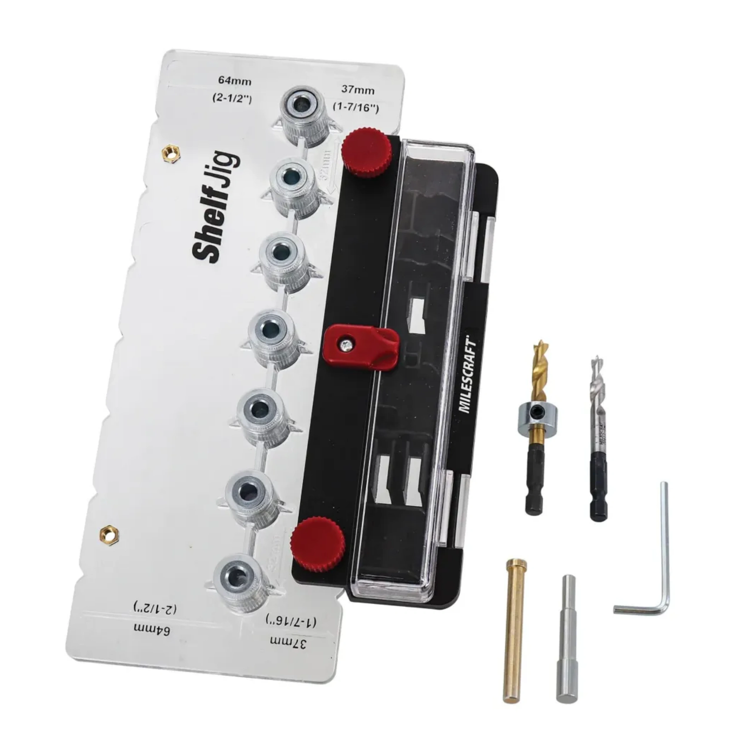 Shelf Drilling Jig – Drill Up to 7 Holes at Once