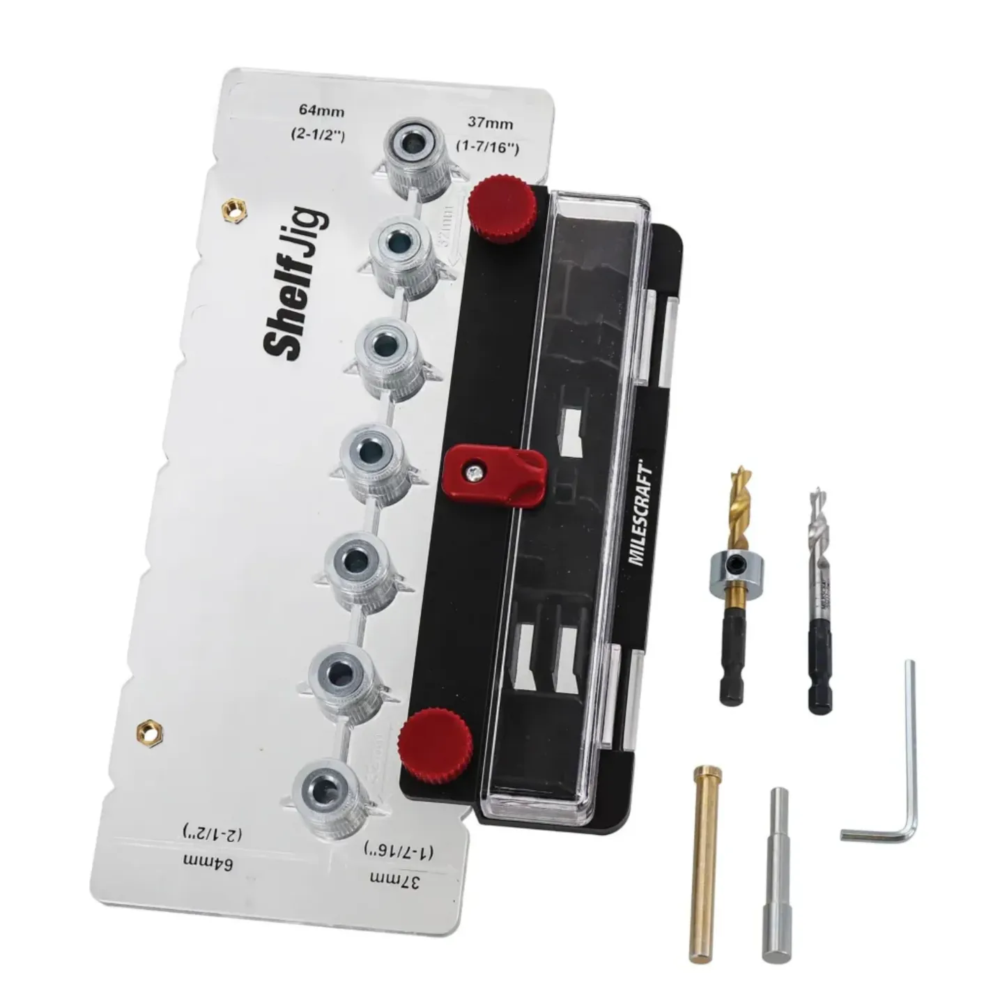 Shelf Drilling Jig – Drill Up to 7 Holes at Once