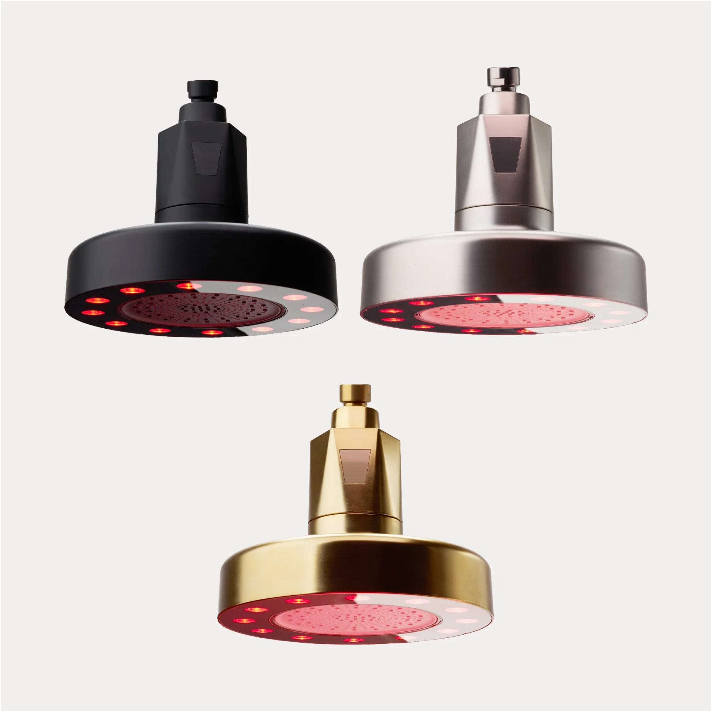 Red Light Showerhead Filter – Dual-Wavelength Therapy with 10-Stage Filtration