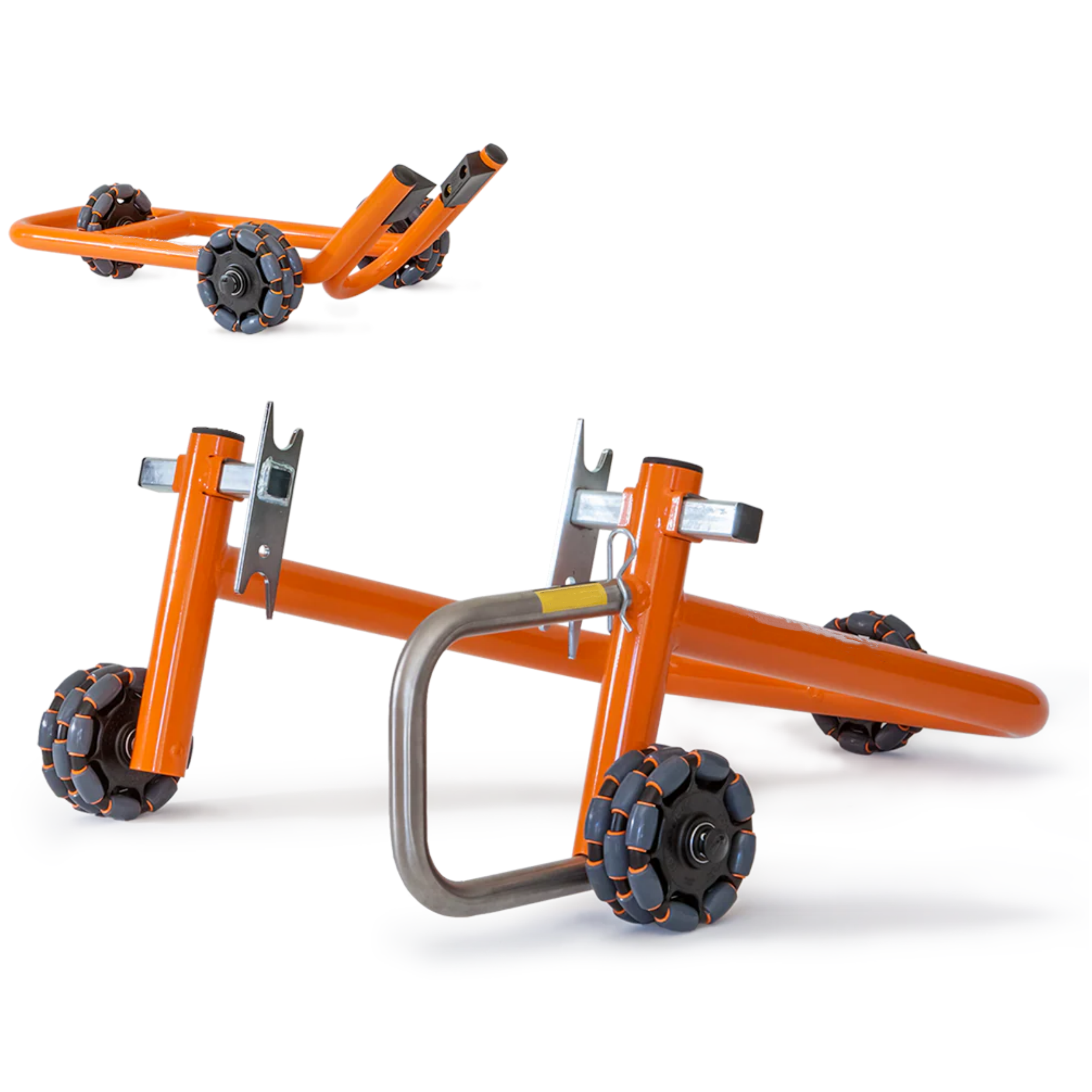 Dual‑Sided Motorcycle Stand – Multi‑Directional Rear Swingarm Lift