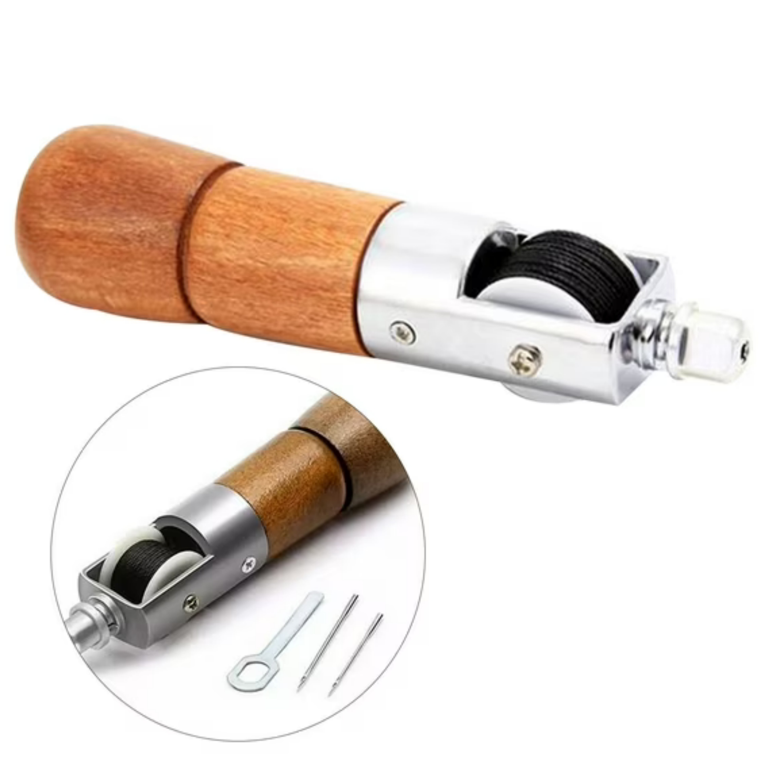 Portable Heavy Duty Hand Sewing Machine – DIY Leather Stitching Tool