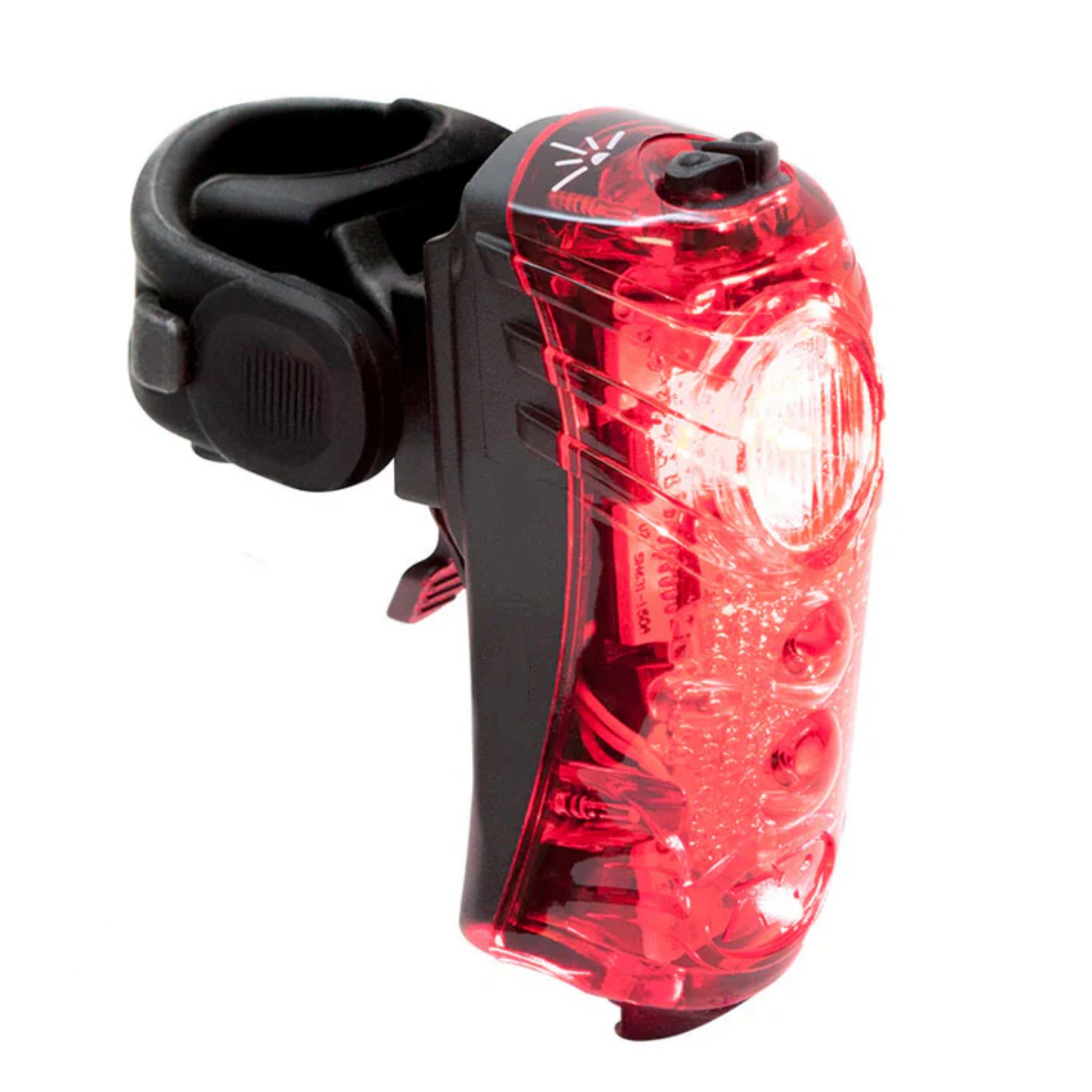 Bike Taillight with Laser Lanes – 250 Lumen Daylight Visible Safety Light