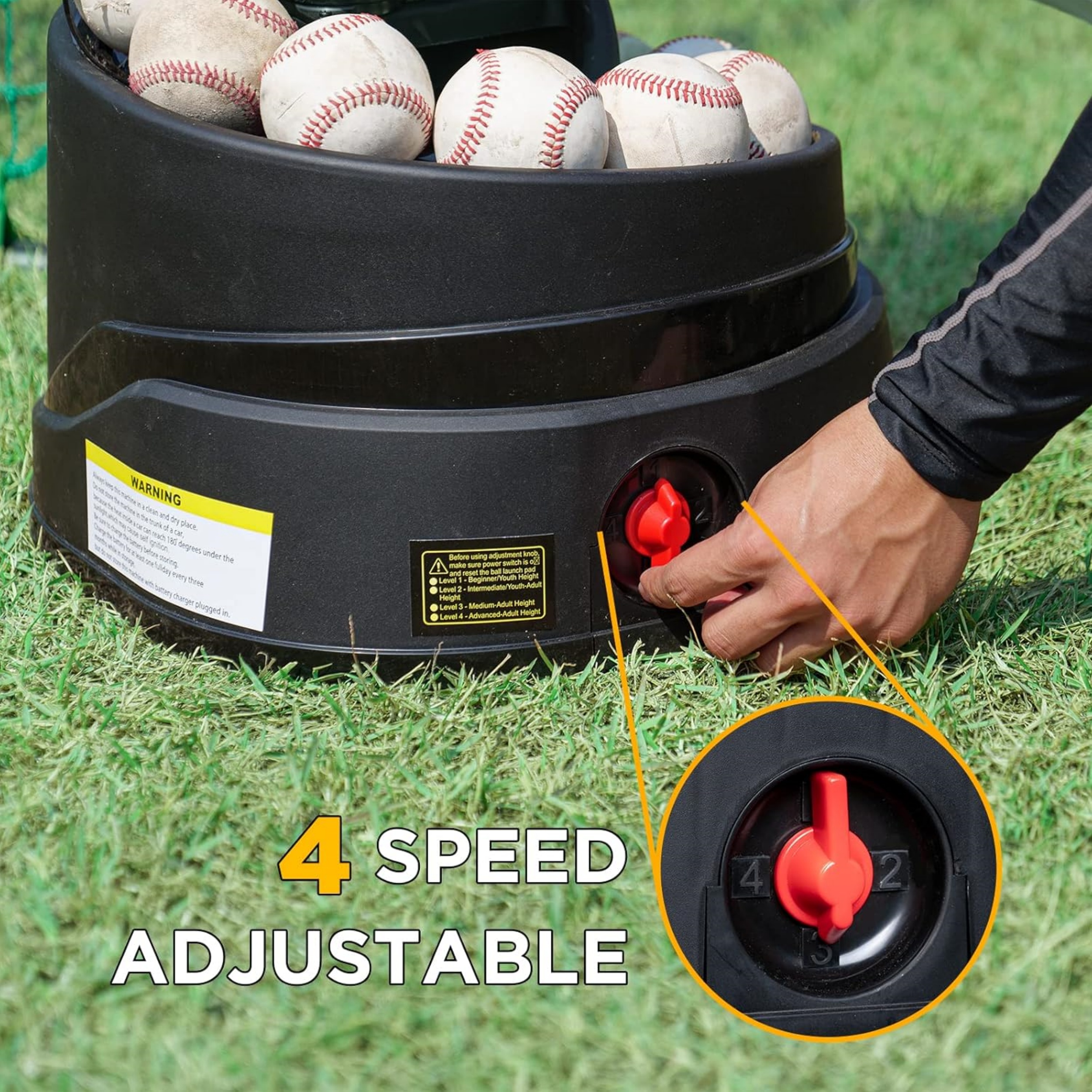 Portable Soft Toss Machine