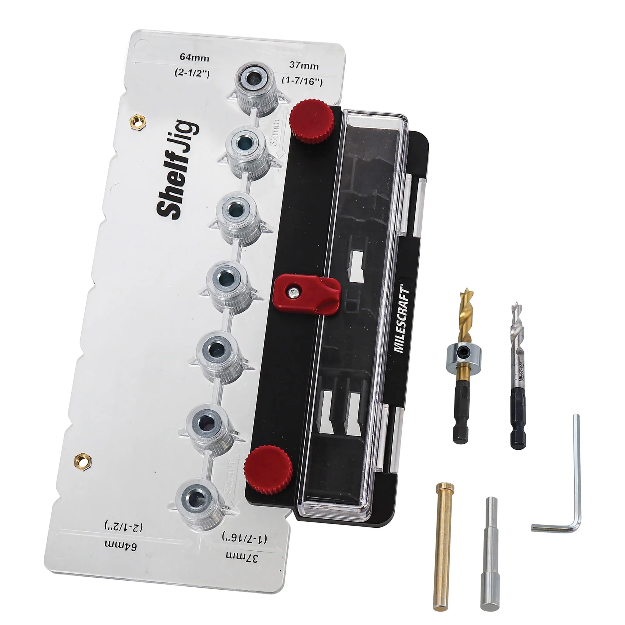 Shelf Drilling Jig – Drill Up to 7 Holes at Once