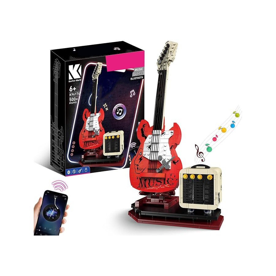 Lego-compatible Bluetooth speaker (building block design)