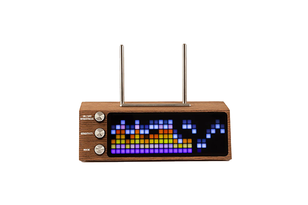 Smart record player with LED screen