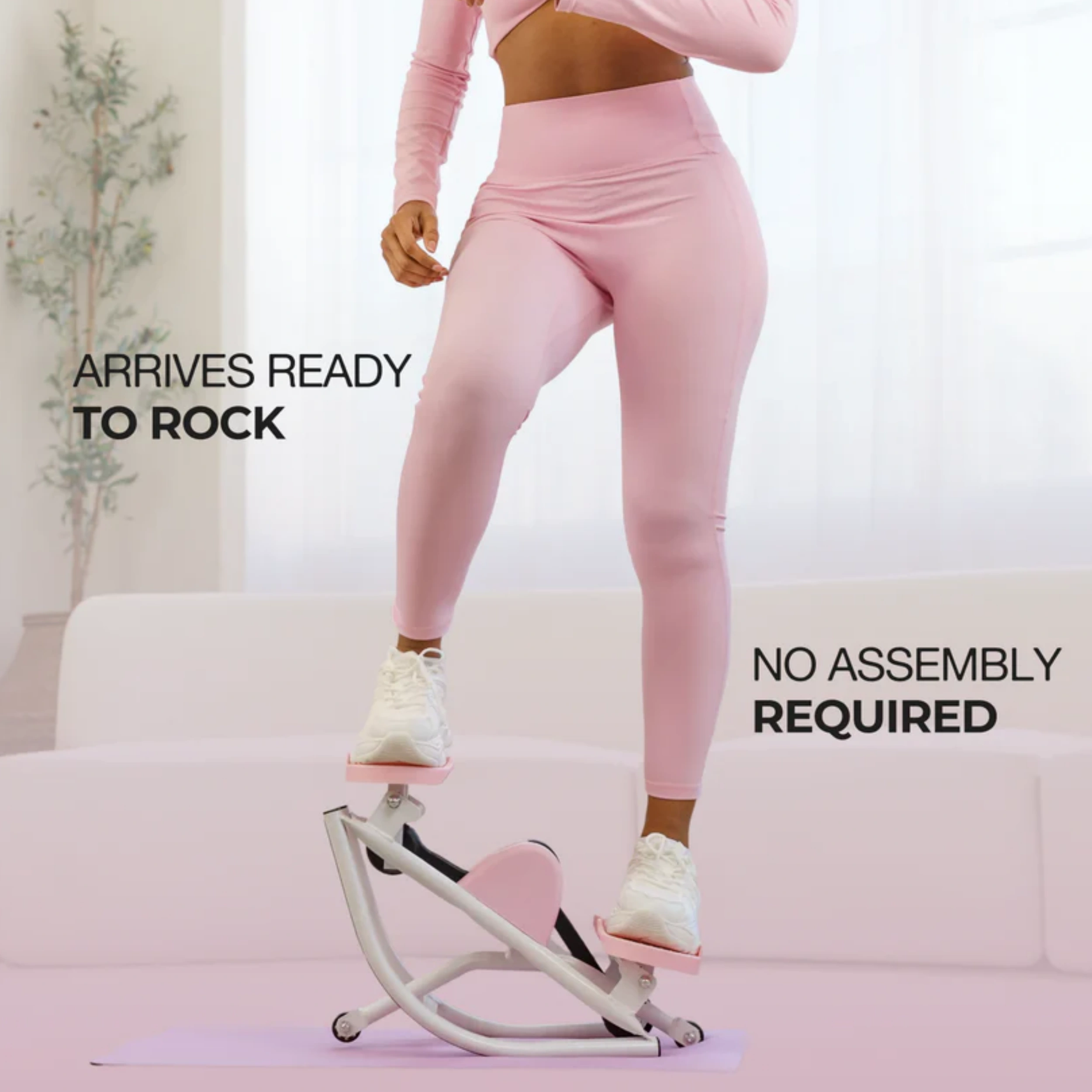 Exercise Pedal – Rocking Stepper Machine for Home Cardio Workout