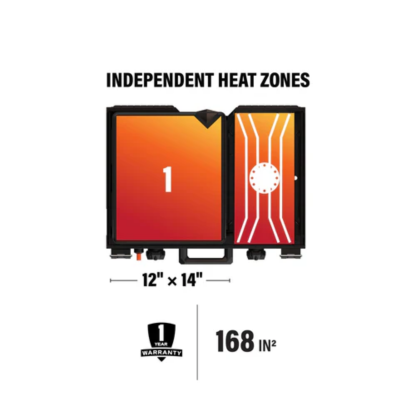OTG 14″ Portable Griddle with Side Burner
