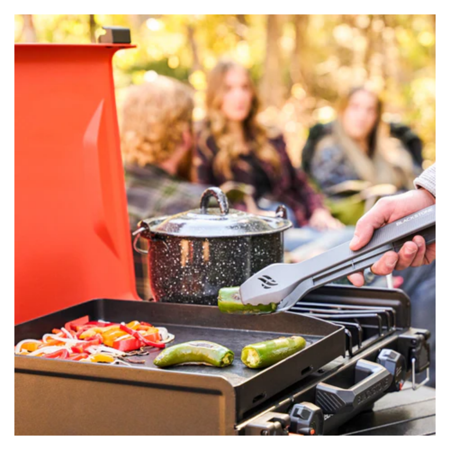 OTG 14″ Portable Griddle with Side Burner