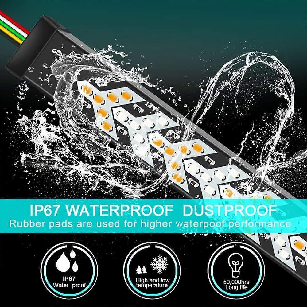 Truck Tailgate Light Bar |  LED Light, 12-24V, 2500 Lumens