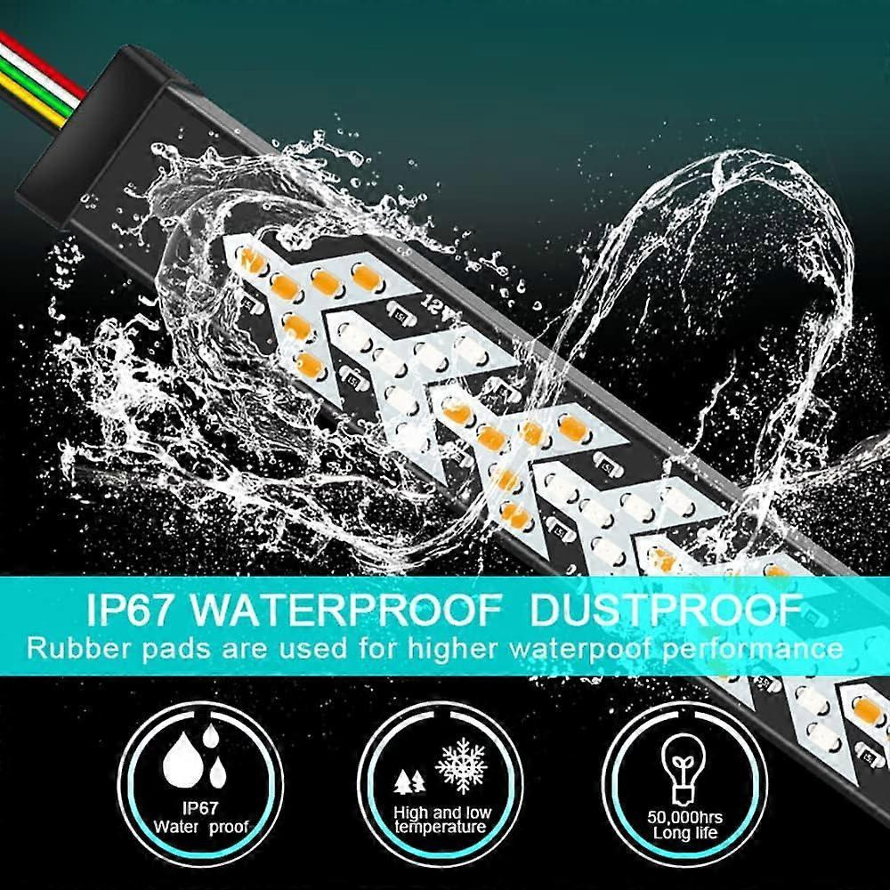 Truck Tailgate Light Bar |  LED Light, 12-24V, 2500 Lumens